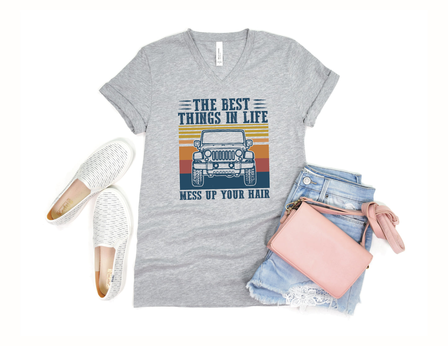 The Best Things in Life Mess Up Your Hair Tank or T-Shirt