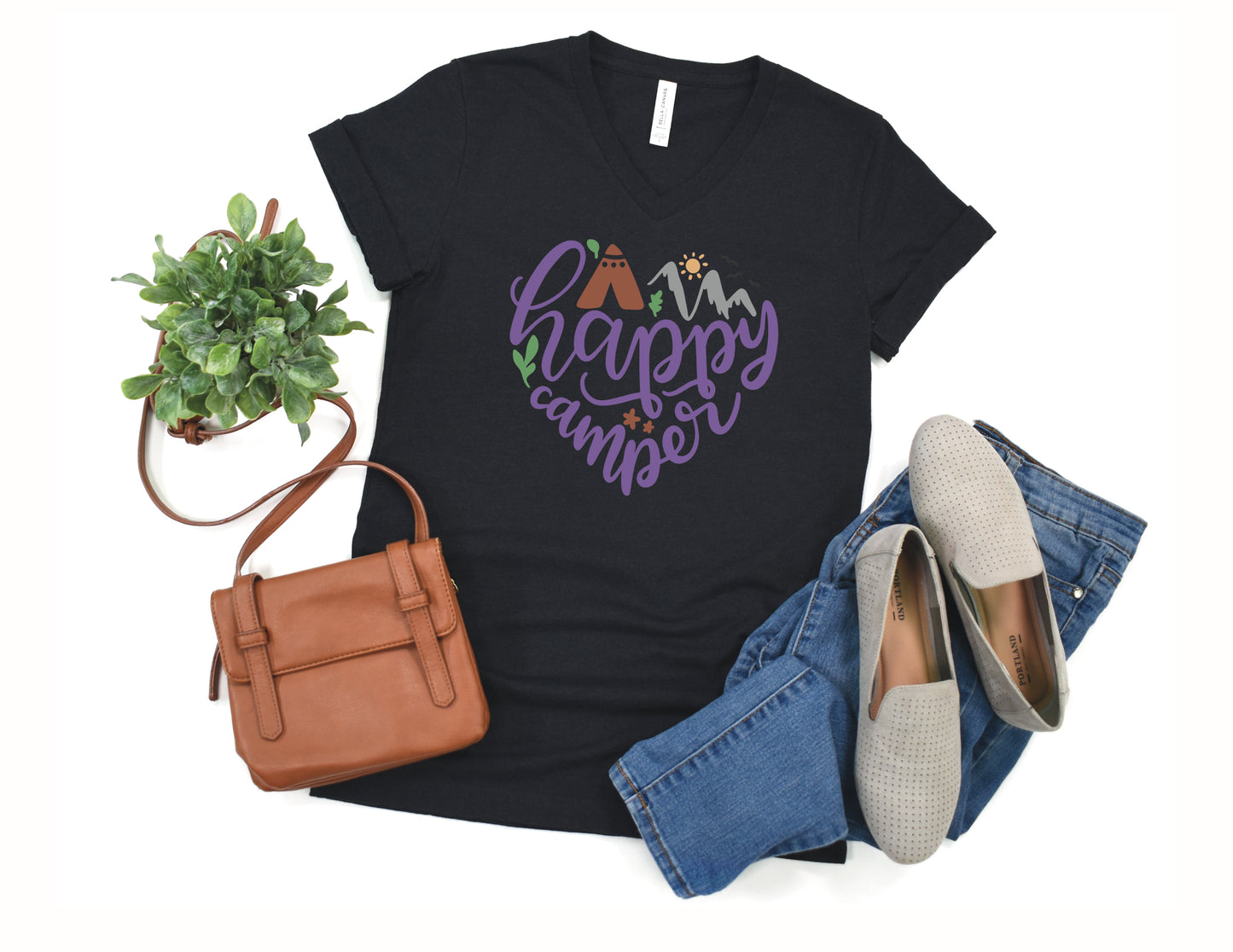 Happy Camper Tank or T-Shirt