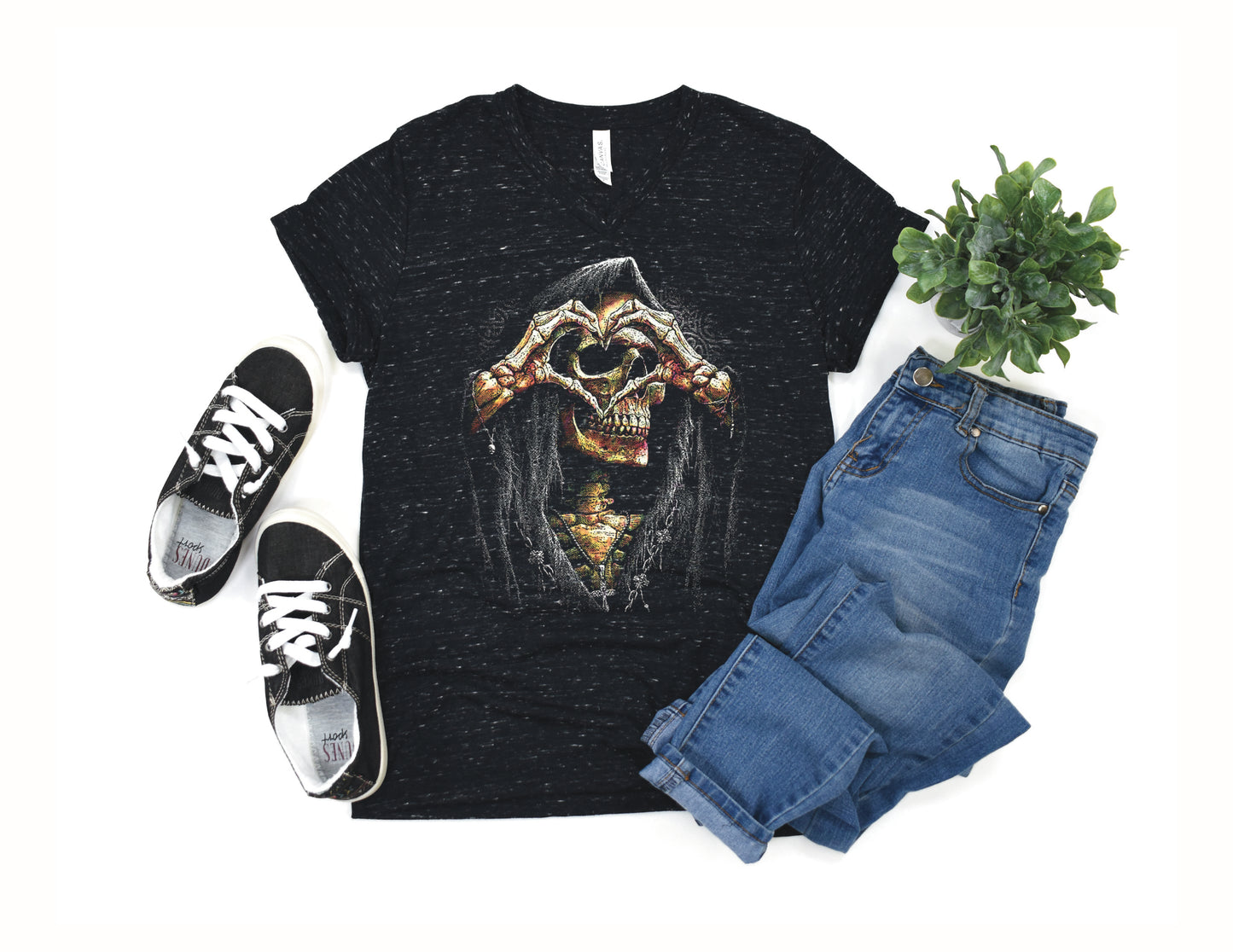 Love Skeleton Tank or T-Shirt