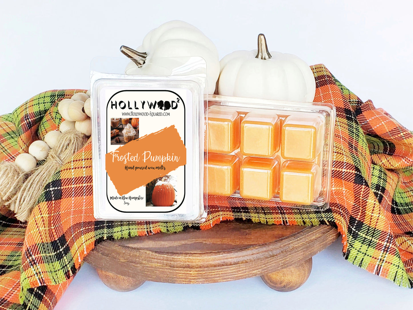 Frosted Pumpkin Wax Melts