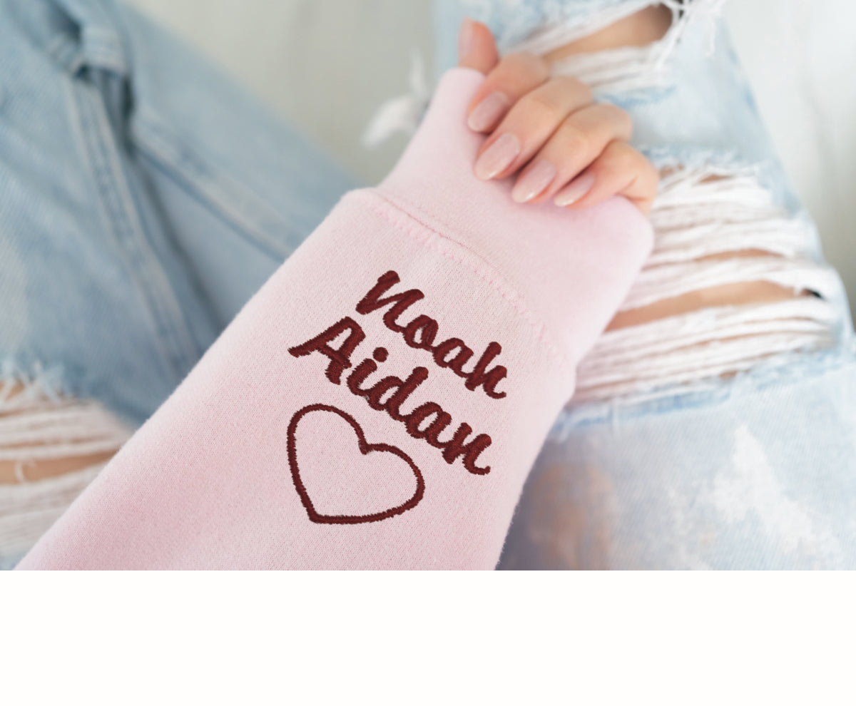 Softball Mom Embroidered Sweatshirt