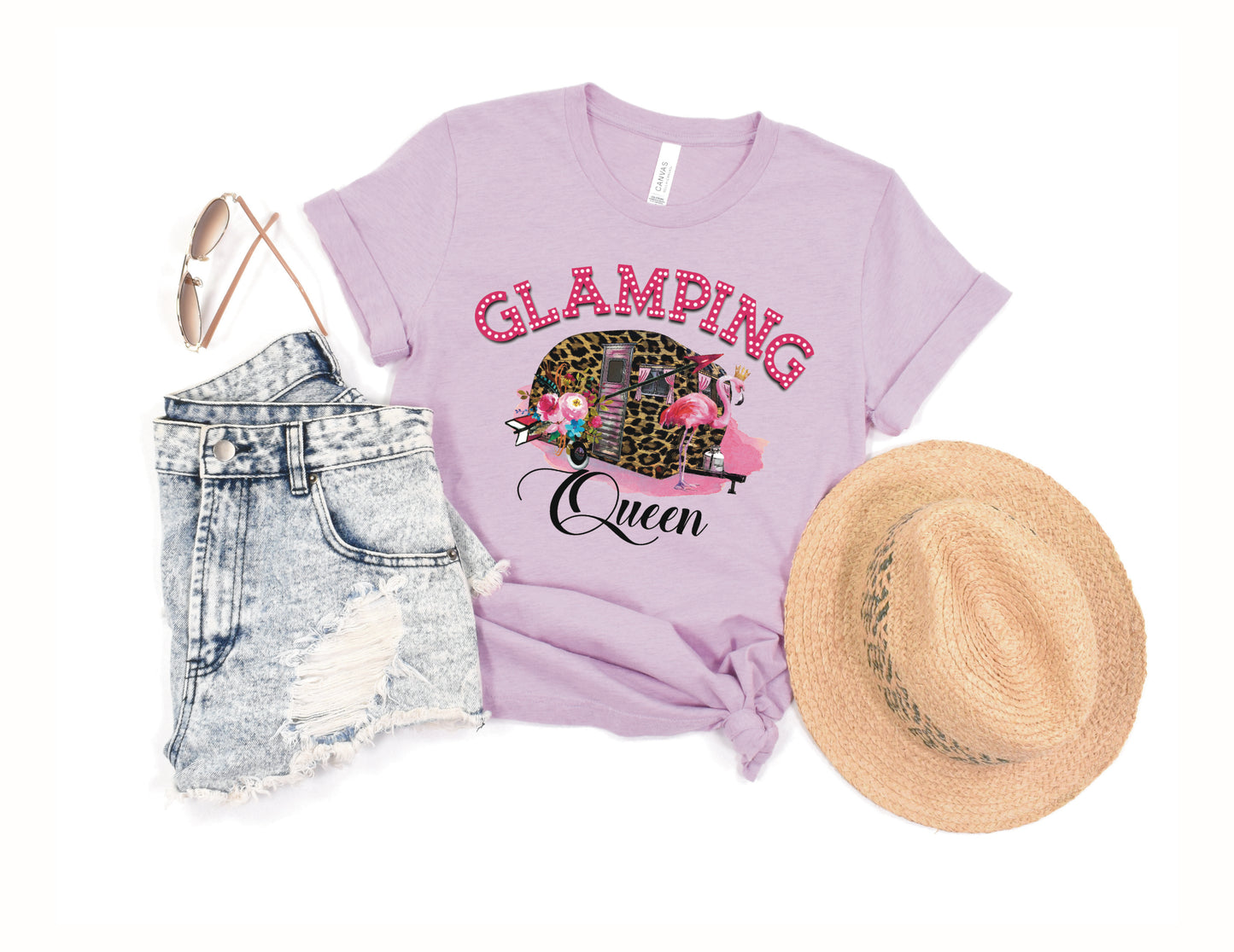 Glamping Queen Tank or T-Shirt