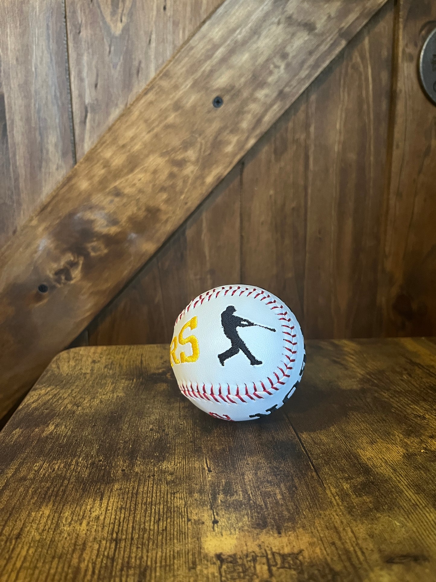 Custom Embroidered Baseball