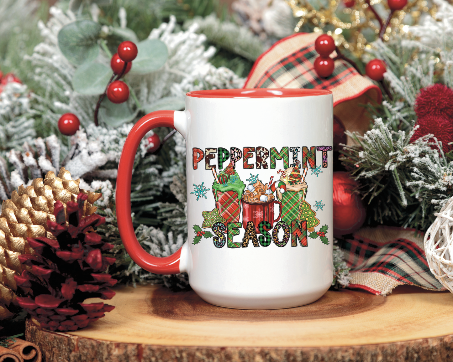 Peppermint Season Coffee Mug