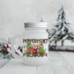 Christmas candy filled Peppermint Season Frosted Mug