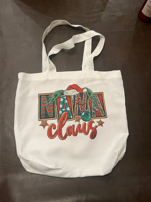 Nana Claus Tote Bag